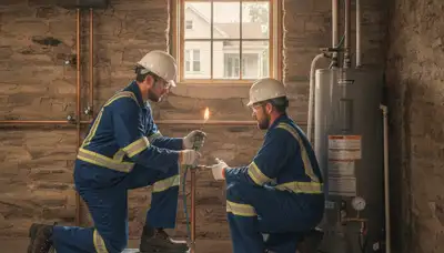 Plumbing repair technician serving Madison, WI for residential and commercial pipe and drain service