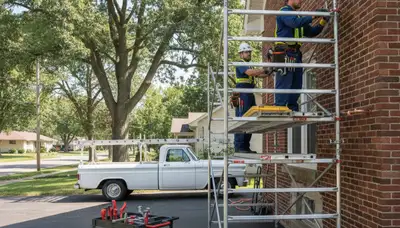 Madison, WI plumber repairing a residential pipe for plumbing service
