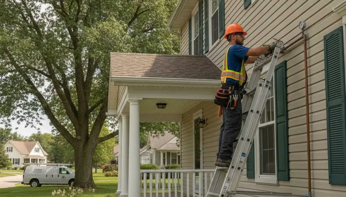 Plumbing repair service van in Madison, WI for emergency leak and pipe repairs