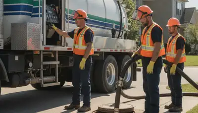 Madison, WI plumber providing septic pumping service for home plumbing repairs